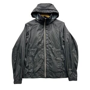 Columbia Omni-Shield 112 RL 3029 Windbreaker Jacket Mens M Black Outdoor Hooded